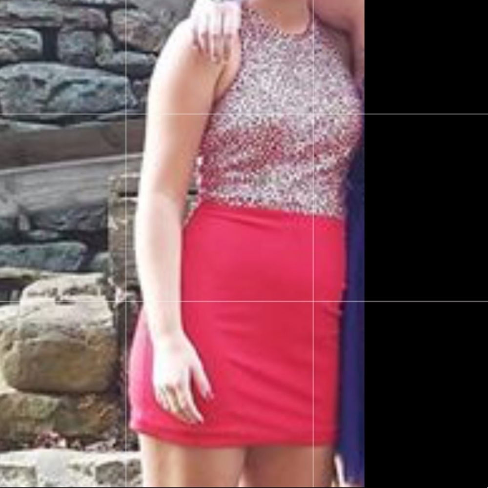 short red dress